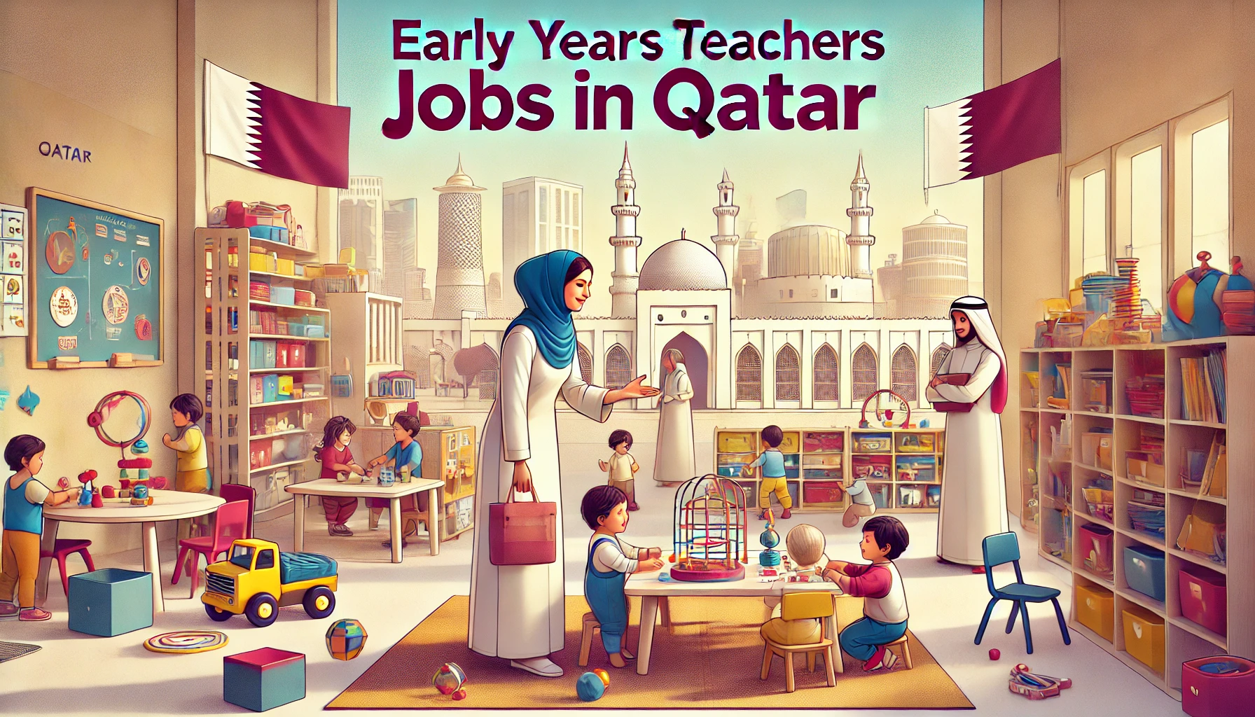 Early Years Teachers Jobs in Qatar | KG Teachers Jobs 2024